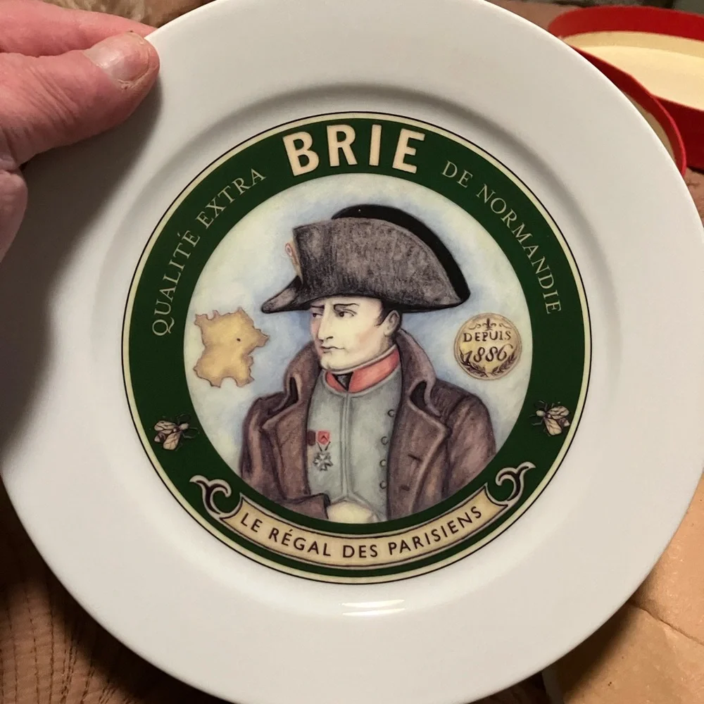 NIB Set of Classic French Cheese Plates